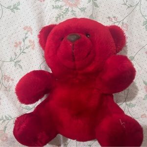 red teddy bear